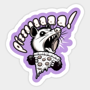 Possum Pizza Sticker